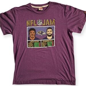 HOMAGE Purple Graphic Tee